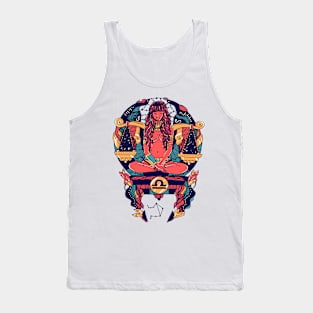 Retro Triad Libra Beauty Tank Top